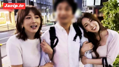 fc2ppv-4659742 - 【双璧の美】大人気ラウンドガールの二人を持ち帰ってWパイズリをされた後に二人平等に2連続中出し。