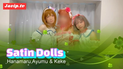 fc2ppv-4662003 - Satin Dolls　ラ〇ライブのサテン生地衣装でとにかくフェティシズム全開！