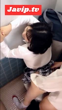 fc2ppv-4670354 - 【固定カメラ】18歳･151㎝･Bカップ･ハーフ。トイレで種付け生中出し。